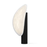 Tense Portable Table Lamp Black Front Angle On Detail New Works