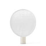 Tense Portable Table Lamp White Front Angle Off New Works