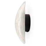 Tense Wall Light Black Front Angle On By New Works
