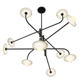 Teramo Chandelier Matte Black 10 Lights By Lib Co.