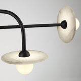 Teramo Chandelier Matte Black 8 Lights By Lib Co. Detailed View