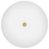 Tess Flush Mount Black Medium By Lark Living - Down View
