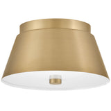 Tess Flush Mount Lacquered Brass Small By Lark Living