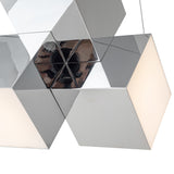 Tetra Pendant Light Chrome By Kuzco Detailed View