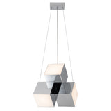 Tetra Pendant Light Chrome By Kuzco