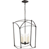 Thayer Lantern Chandelier — 19 1/4", Smith Steel