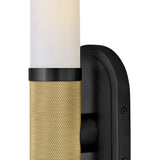 Thayer Sconce - Lacquered Brass / Black