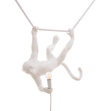 The Monkey Lamp Swing By Seletti, Finish: White