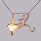 The Monkey Lamp Swing By Seletti, Finish: White