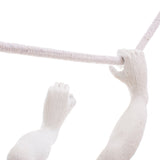 The Monkey Lamp Swing By Seletti, Finish: White