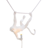 The Monkey Lamp Swing By Seletti, Finish: White