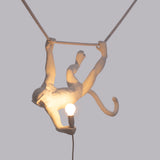 The Monkey Lamp Swing By Seletti, Finish: White