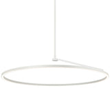 The Trundle Pendant Light Extra Large White By Matteo - Front View