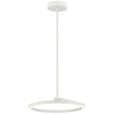 The Trundle Pendant Light Small White By Matteo
