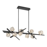 Thorah LED Linear Suspension Graphite By Eurofase Side View