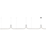 Thread Linear Suspension 15 Feet Remote Dimming By Kuzco 1