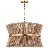 Thurlo Suspension Medium Satin Brass By Visual Comfort Studio