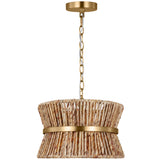 Thurlo Suspension Small Satin Brass By Visual Comfort Studio