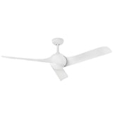Tiburon 56” Smart Fan Matte White By Hinkley - Side View1