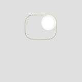 Tier Wall Sconce by Vistosi, Size: Small, White Matt, Finis: Painted Brass, ,| Casa Di Luce Lighting