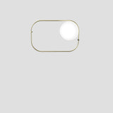 Tier Wall Sconce by Vistosi, Size: X-Small, White Mattб Finis: Painted Brass, ,| Casa Di Luce Lighting