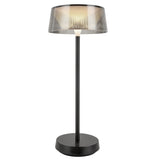 Tindra Portable Table Lamp Black By Kuzco