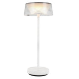 Tindra Portable Table Lamp White By Kuzco