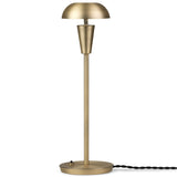 Tiny Table Lamp Brass By Ferm Living Front View