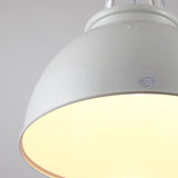 Titan Size 3 Pendant Light Pitty Grey With White Interior By Orignal BTC Detailed View