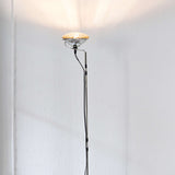 Toio LED Floor Lamp Black By Flos - Lifestyle View1