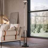 Toio LED Floor Lamp Black By Flos - Lifestyle View