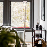 Toio LED Floor Lamp White By Flos - Lifestyle View10