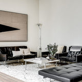 Toio LED Floor Lamp White By Flos - Lifestyle View11