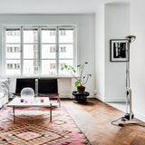 Toio LED Floor Lamp White By Flos - Lifestyle View13