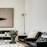 Toio LED Floor Lamp White By Flos - Lifestyle View7