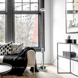 Toio LED Floor Lamp White By Flos - Lifestyle View8