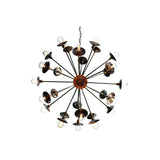 Tokyo Chandelier - Antique Brass