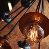 Tokyo Chandelier - Antique Brass