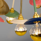 Tokyo Multi Coloured - Satin Brass