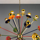 Tokyo Multi Coloured - Satin Brass