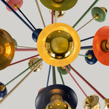 Tokyo Multi Coloured - Satin Brass