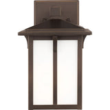 Tomek Outdoor Wall Lantern — 10.63 Inch, Antique Bronze