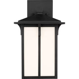 Tomek Outdoor Wall Lantern — 10.63 Inch, Black