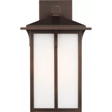 Tomek Outdoor Wall Lantern — 18 Inch, Antique Bronze