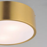 Tommy Surface Mount Small Satin Brass By Maxim Lighitng Detailed view