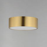 Tommy Surface Mount Small Satin Brass By Maxim Lighitng Side View
