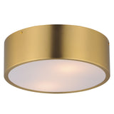 Tommy Surface Mount Small Satin Brass By Maxim Lighitng