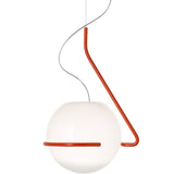 Tonda Pendant Medium Orange By Foscarini, , | Casa Di Luce Lighting