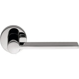Tool Door Lever in Polished Chrome by Colombo Design