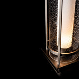 Torch Outdoor Post Lantern detail in Coastal Dark Smoke, by Hubbardton Forge